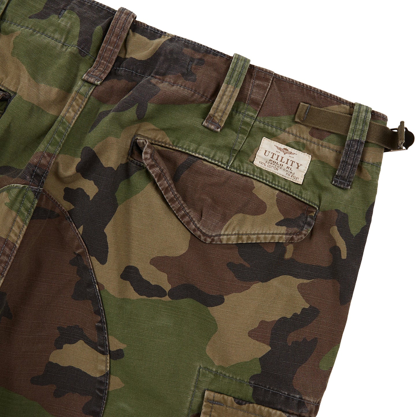 Canvas Cargo Pant | Surplus Camo