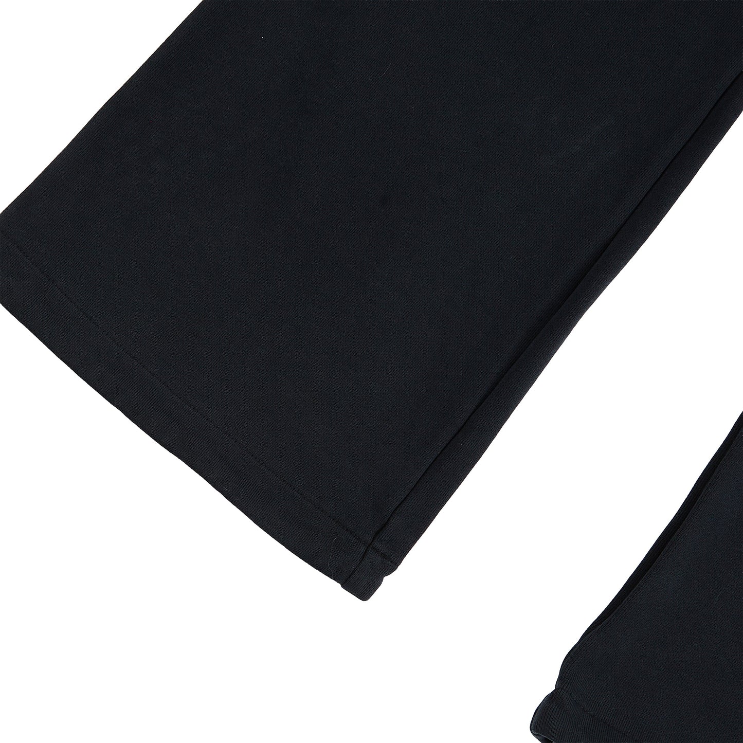 Cracked Puzzle Flared Sweatpant | Black