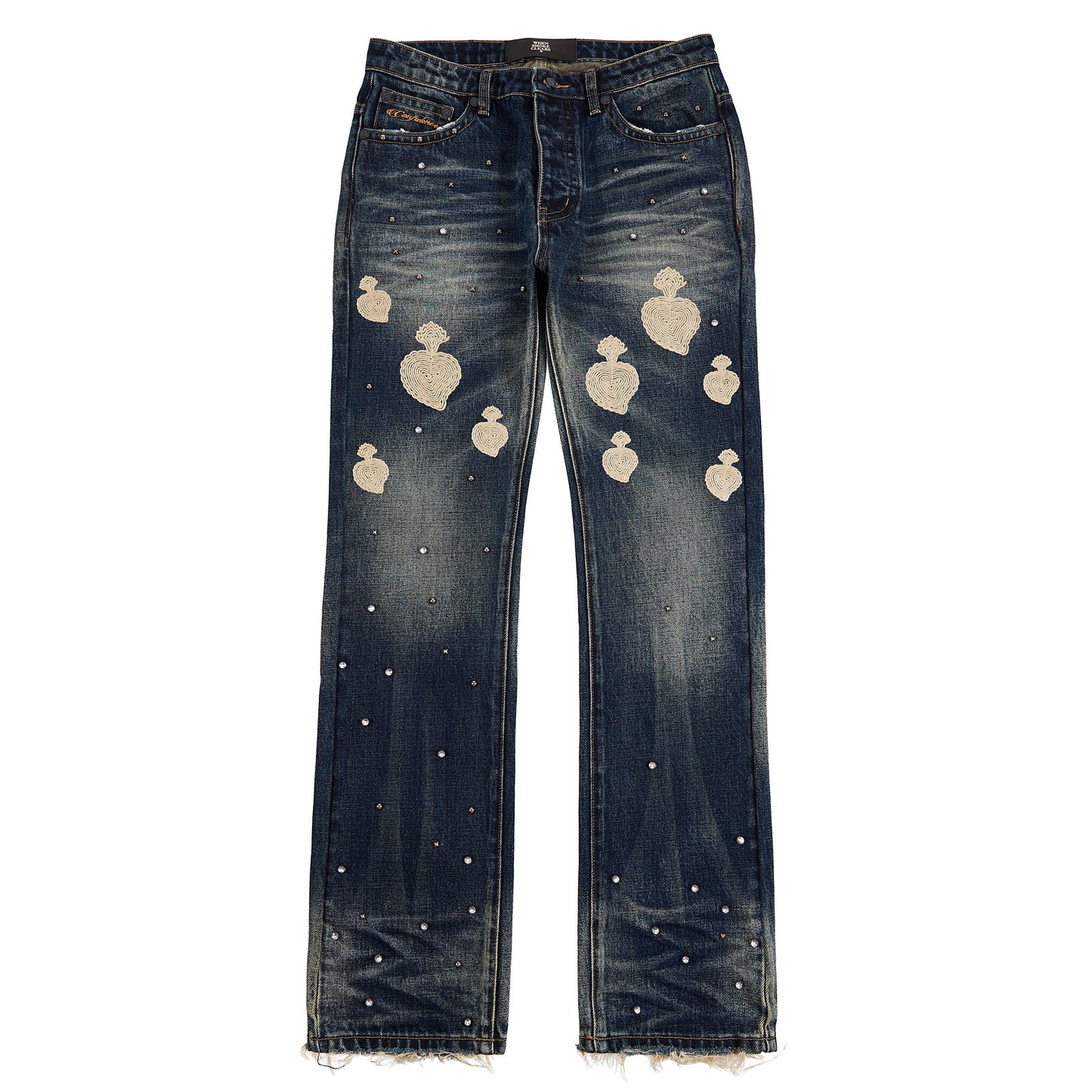 Chainstitch Denim | Dark Blue Sunblast