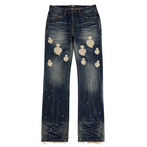 Chainstitch Denim | Dark Blue Sunblast