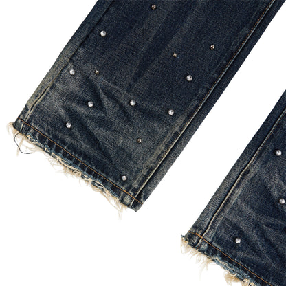 Chainstitch Denim | Dark Blue Sunblast