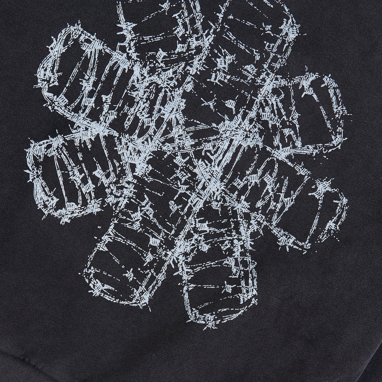 Barbed Wire Sweatshirt | Black
