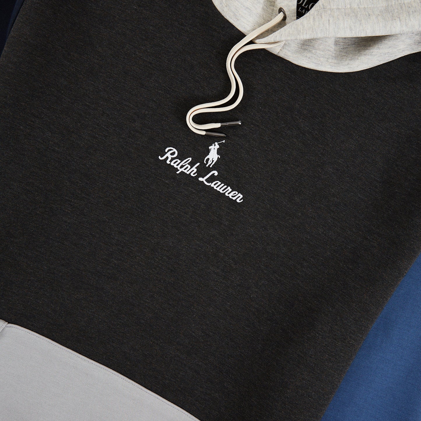 Color Block Hoodie | Dark Charcoal/Heather/Multi