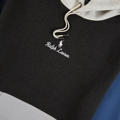 Color Block Hoodie | Dark Charcoal/Heather/Multi