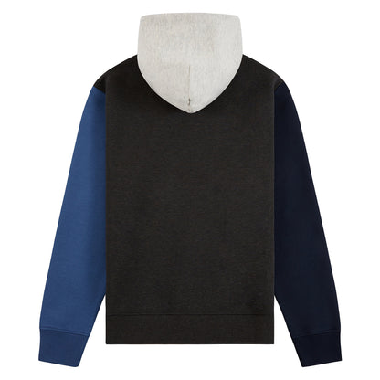 Color Block Hoodie | Dark Charcoal/Heather/Multi
