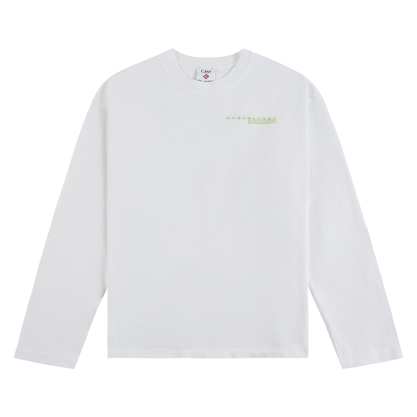 Glitch Orchid L/S Tee | White