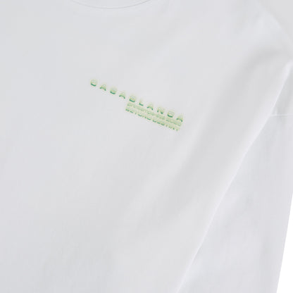 Glitch Orchid L/S Tee | White