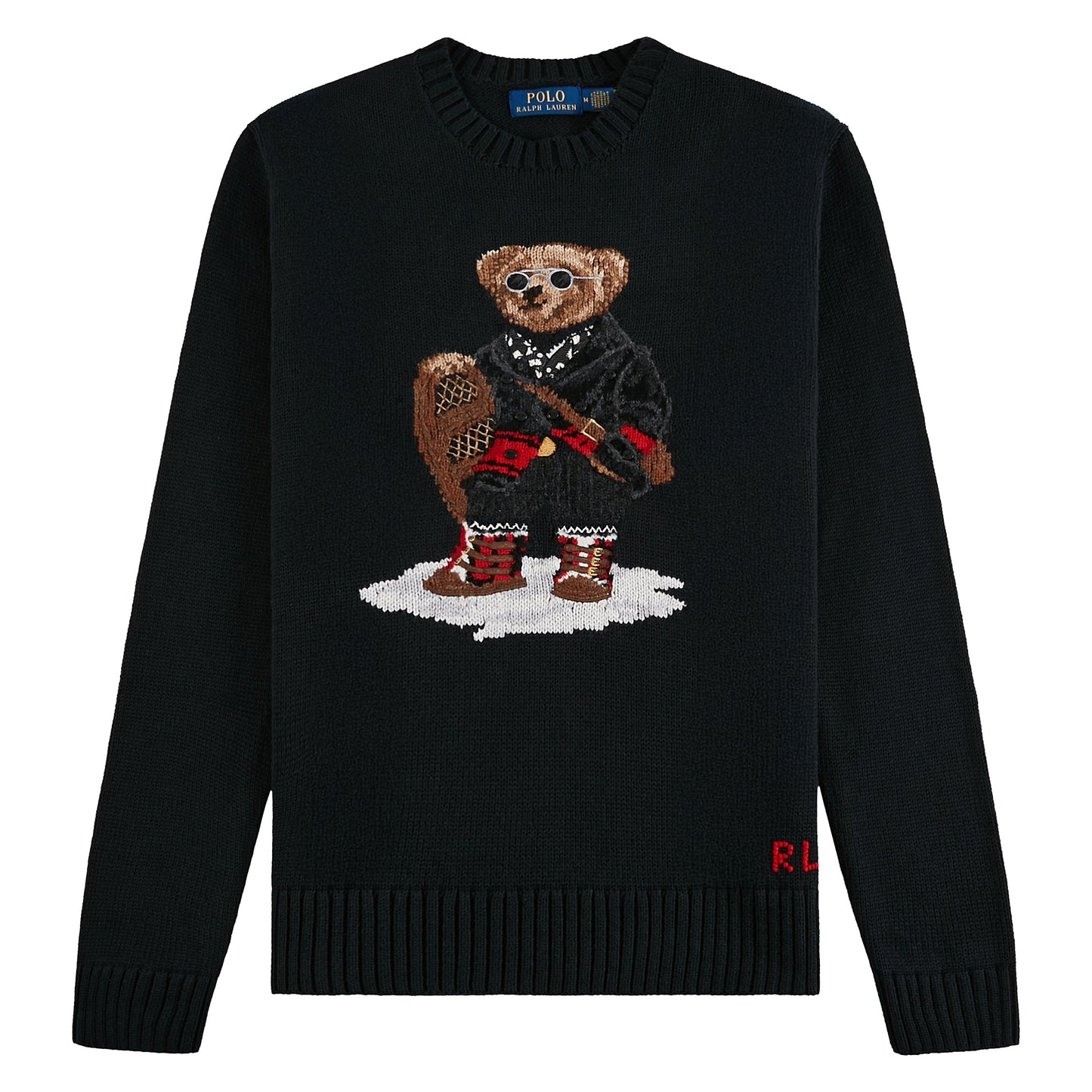 Button Polo Bear Sweater