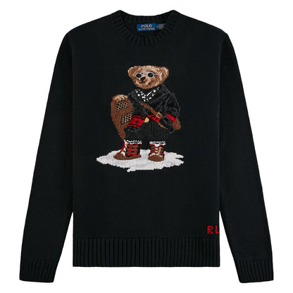Button Polo Bear Sweater