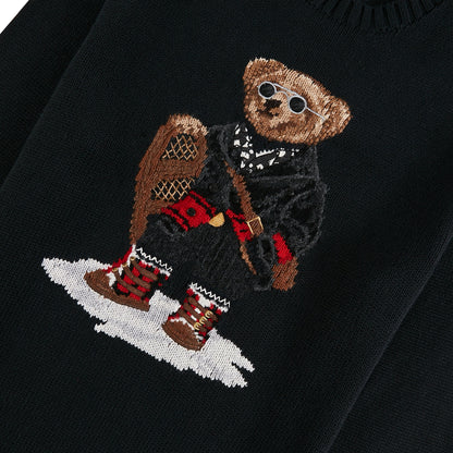 Button Polo Bear Sweater