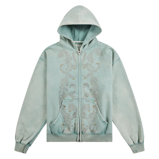Crystal Hoodie | Teal