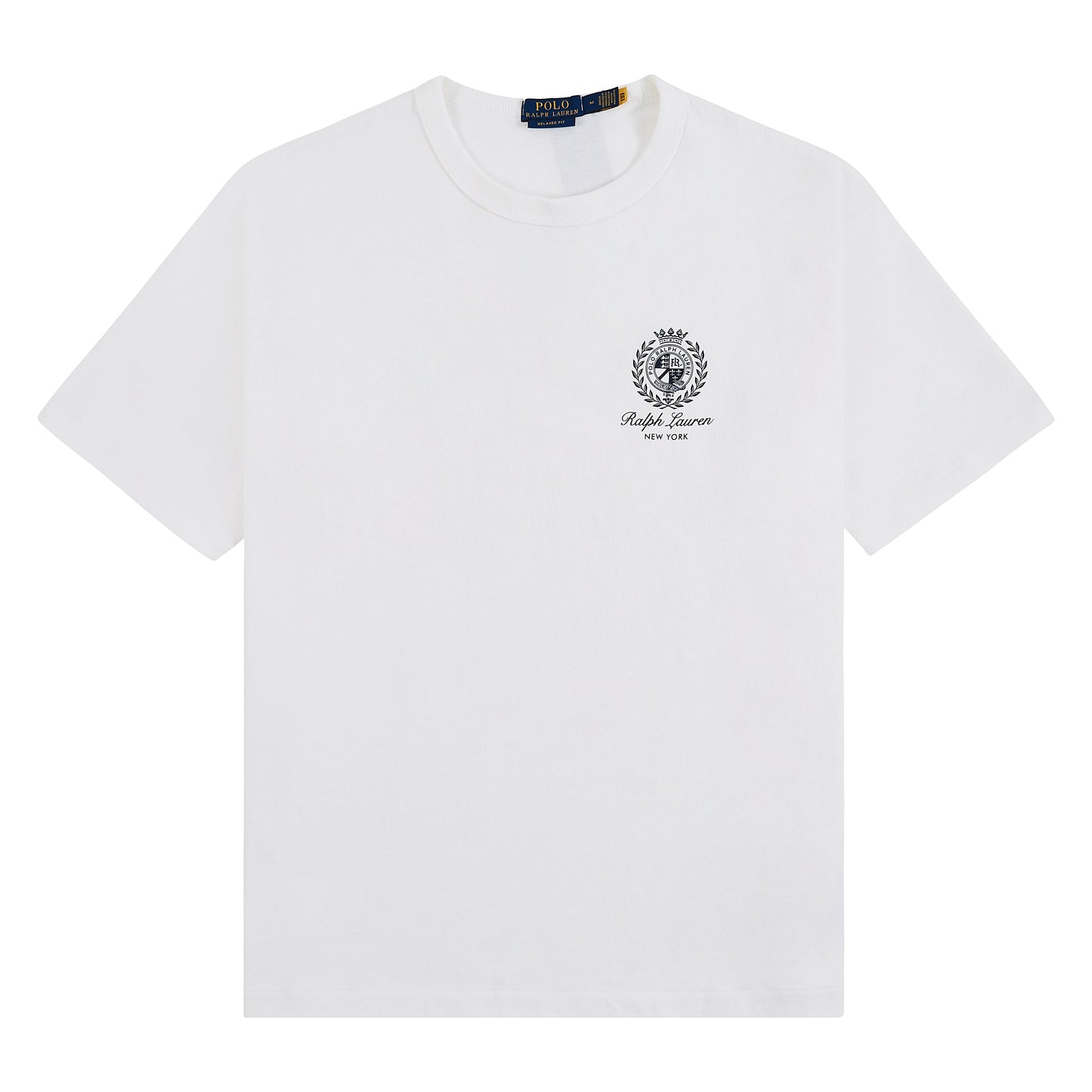 RL Crest Tee | White