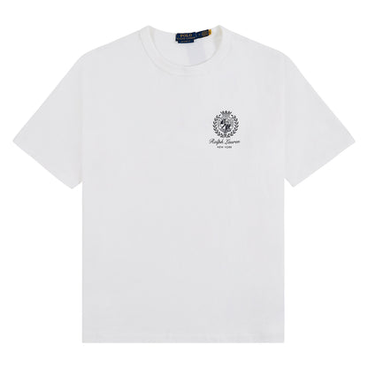 RL Crest Tee | White