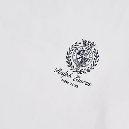 RL Crest Tee | White