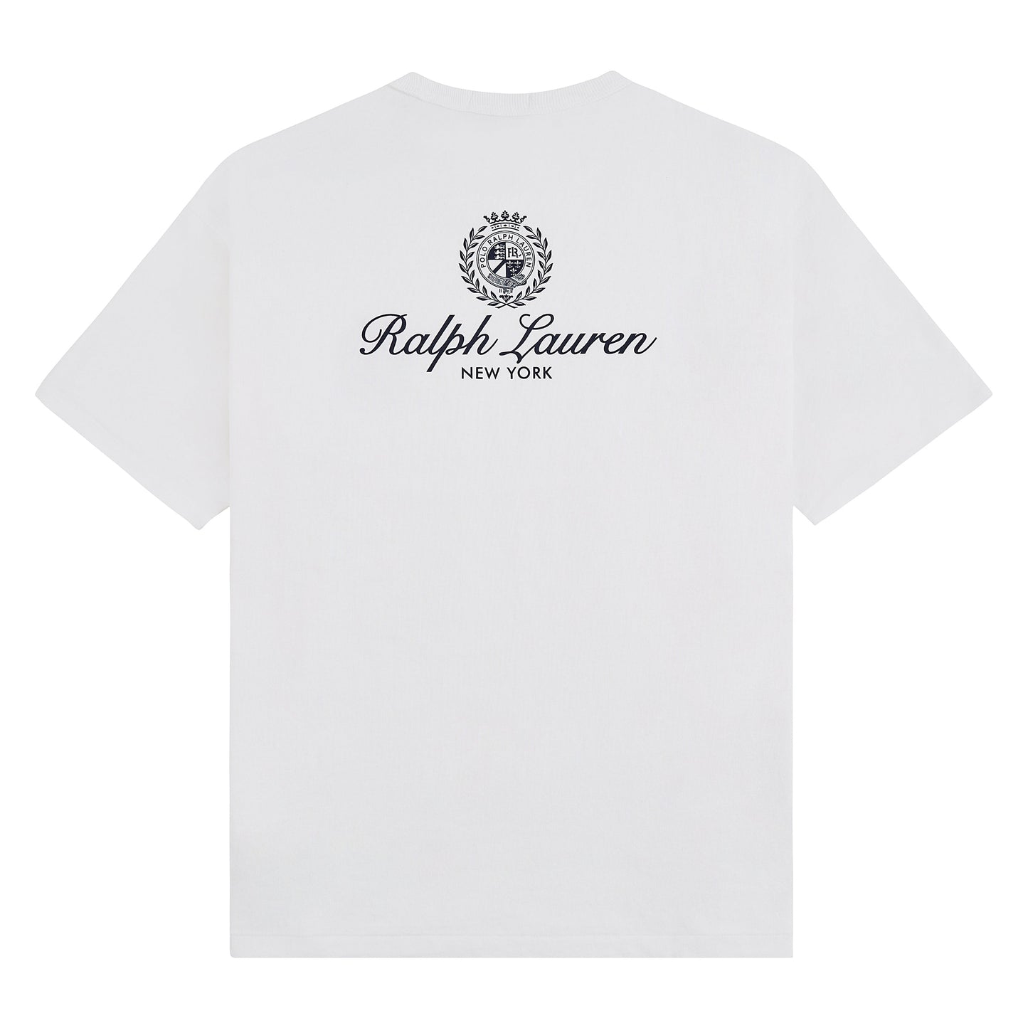 RL Crest Tee | White