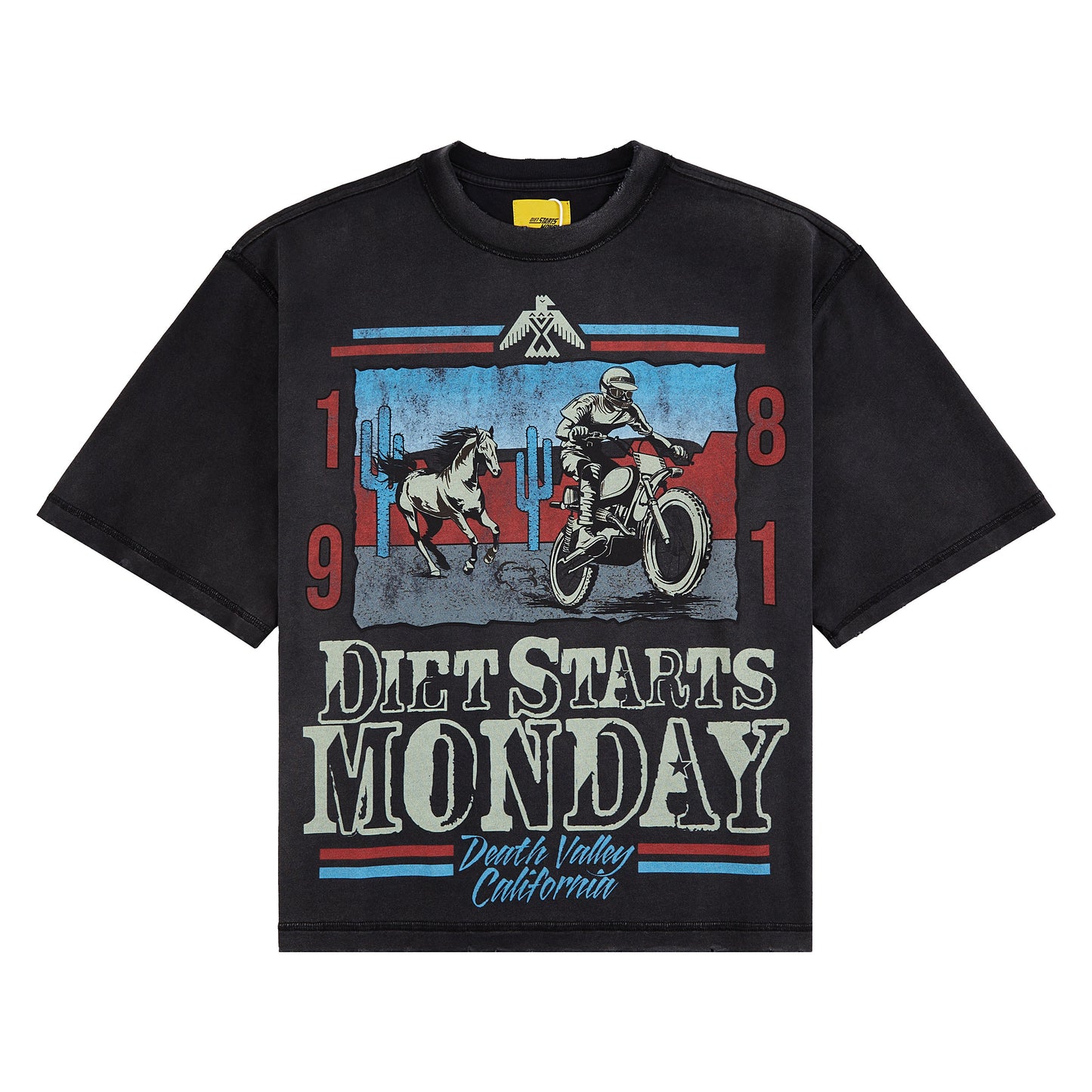 81 Racing Tee | Vintage Black