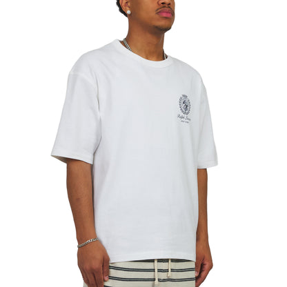 RL Crest Tee | White