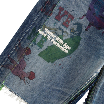 Harrison Triple-Wide Denim Short | Medium Wash