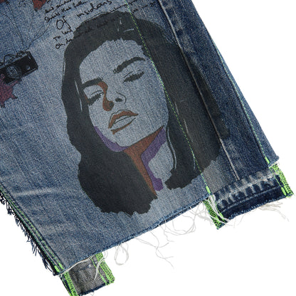 Harrison Triple-Wide Denim Short | Medium Wash