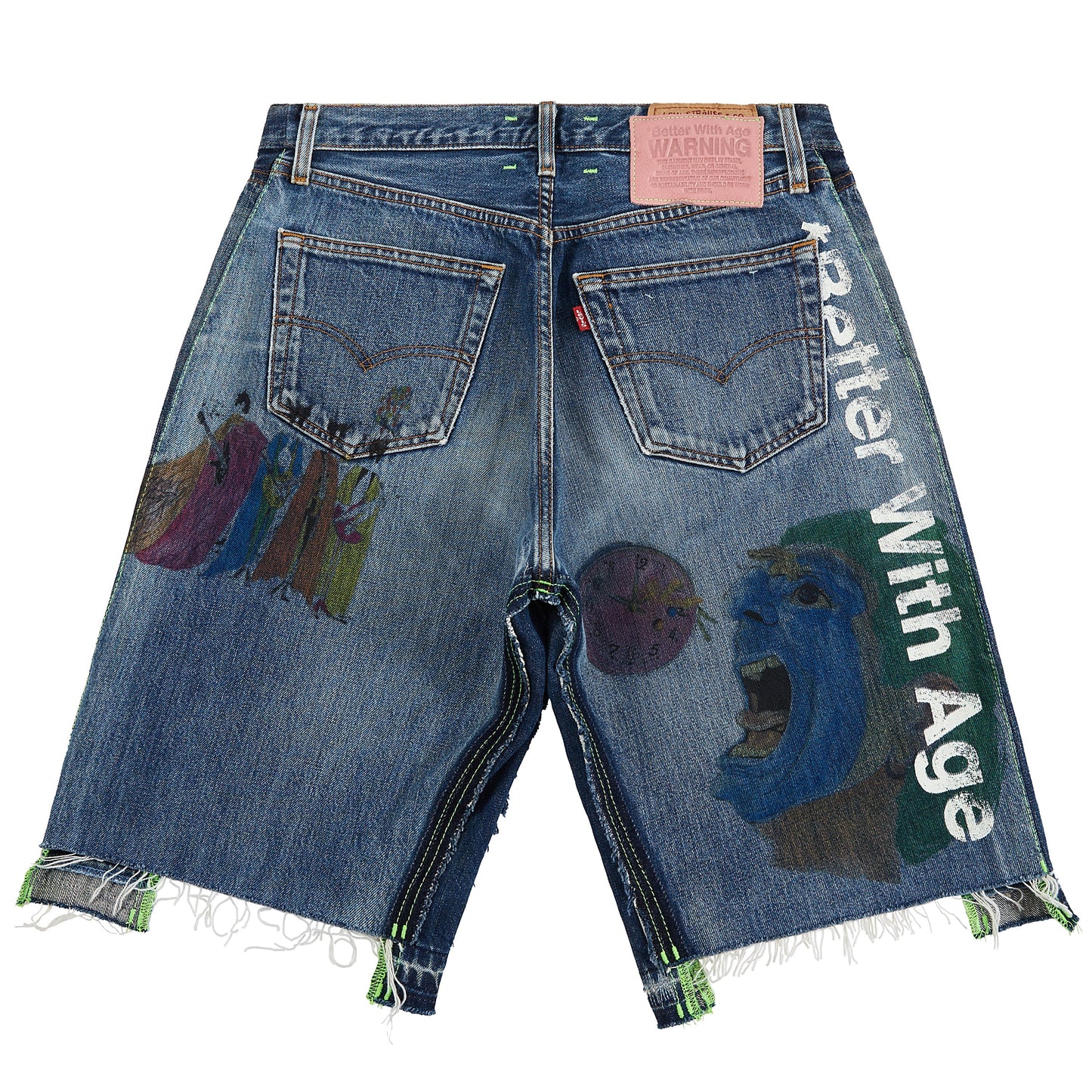 Harrison Triple-Wide Denim Short | Medium Wash