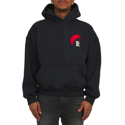 Moonlight Regatta Hoodie | Vintage Black/Red/Blue