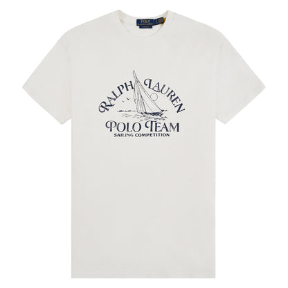 Sailing Tee | Deckwash White