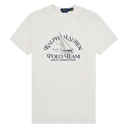 Sailing Tee | Deckwash White