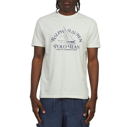 Sailing Tee | Deckwash White
