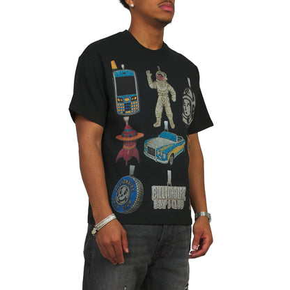 Icy Graphic Tee | Black