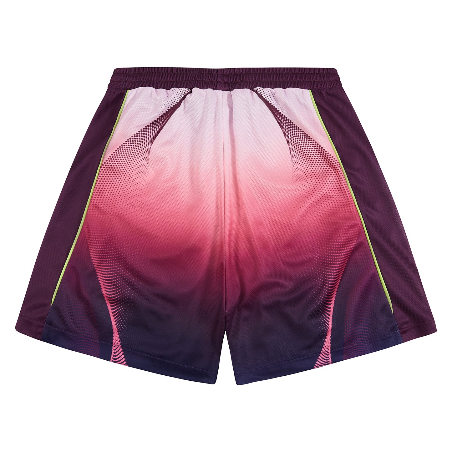 Gradient Football Short | Aubergine