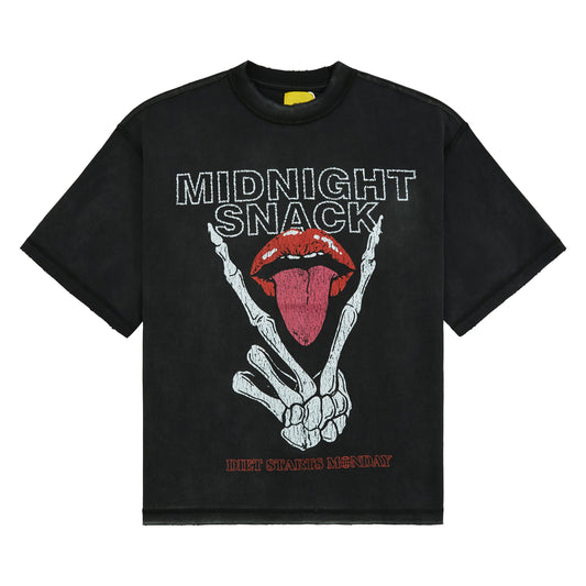 Midnight Snack Tee | Vintage Black