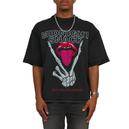 Midnight Snack Tee | Vintage Black