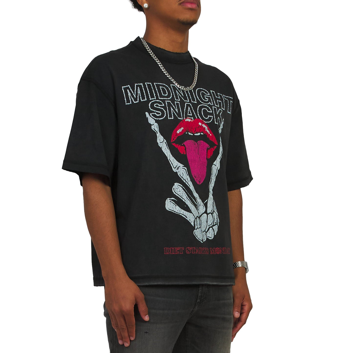 Midnight Snack Tee | Vintage Black