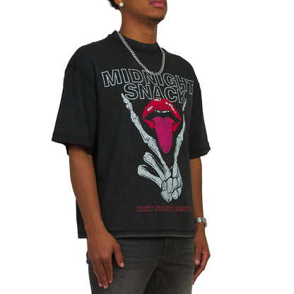Midnight Snack Tee | Vintage Black
