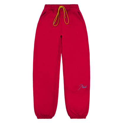 Classique 2 Sweatpant | Riviera Red/Sky Blue