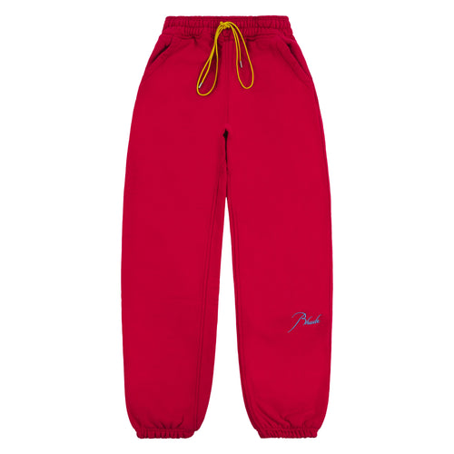 Classique 2 Sweatpant | Riviera Red/Sky Blue