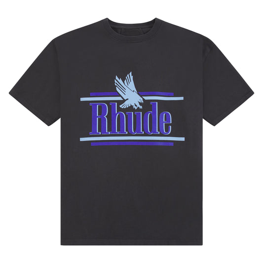 Rossa Tee | Vintage Black/Blue