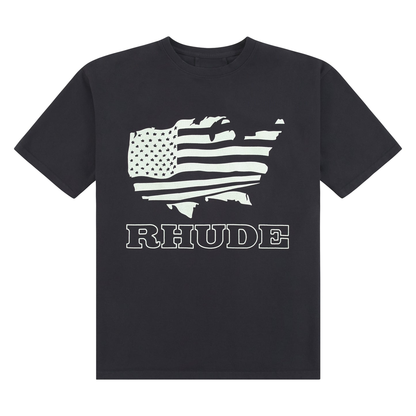 Banner Tee | Vintage Black/White