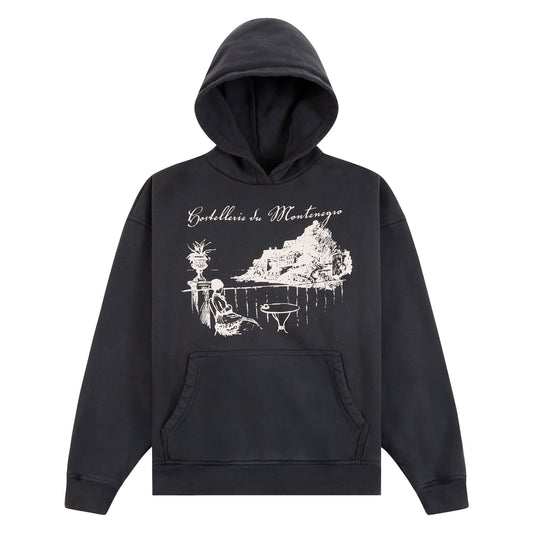 Montenegro Morada Hoodie | Vintage Black/White