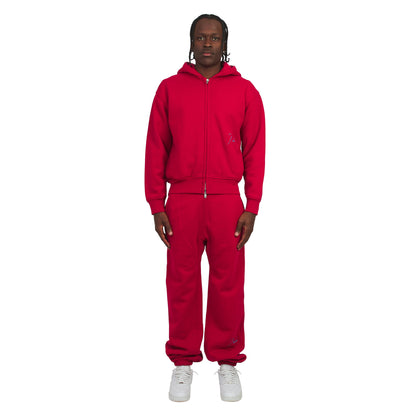 Classique 2 Sweatpant | Riviera Red/Sky Blue
