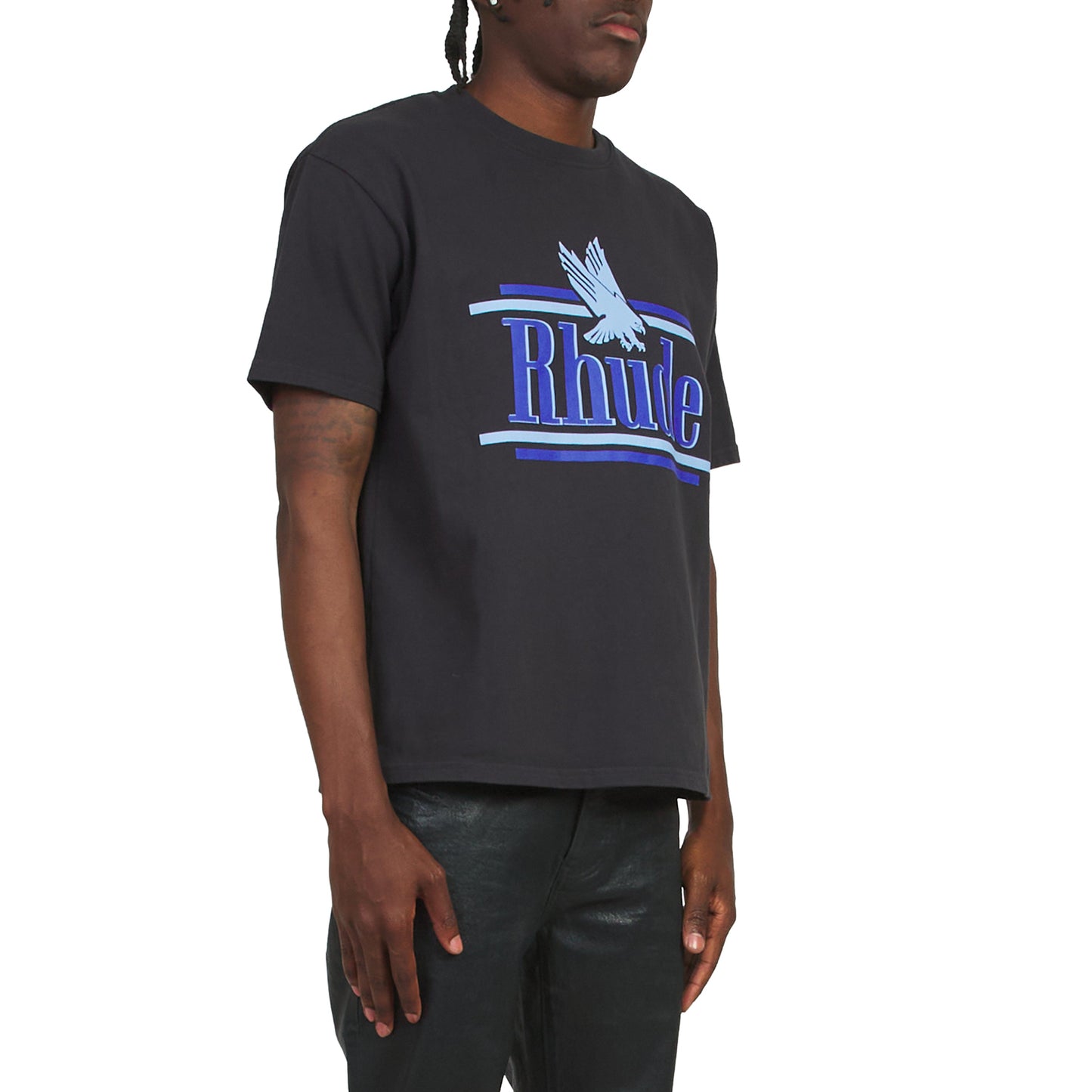 Rossa Tee | Vintage Black/Blue