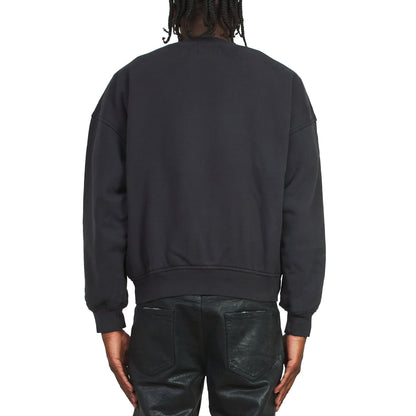 Banner Sweatshirt | Vintage Black/White