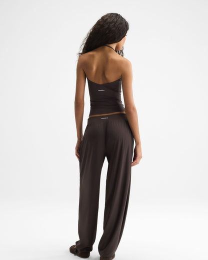 Balloon Yoga Pants - Coffee Bean