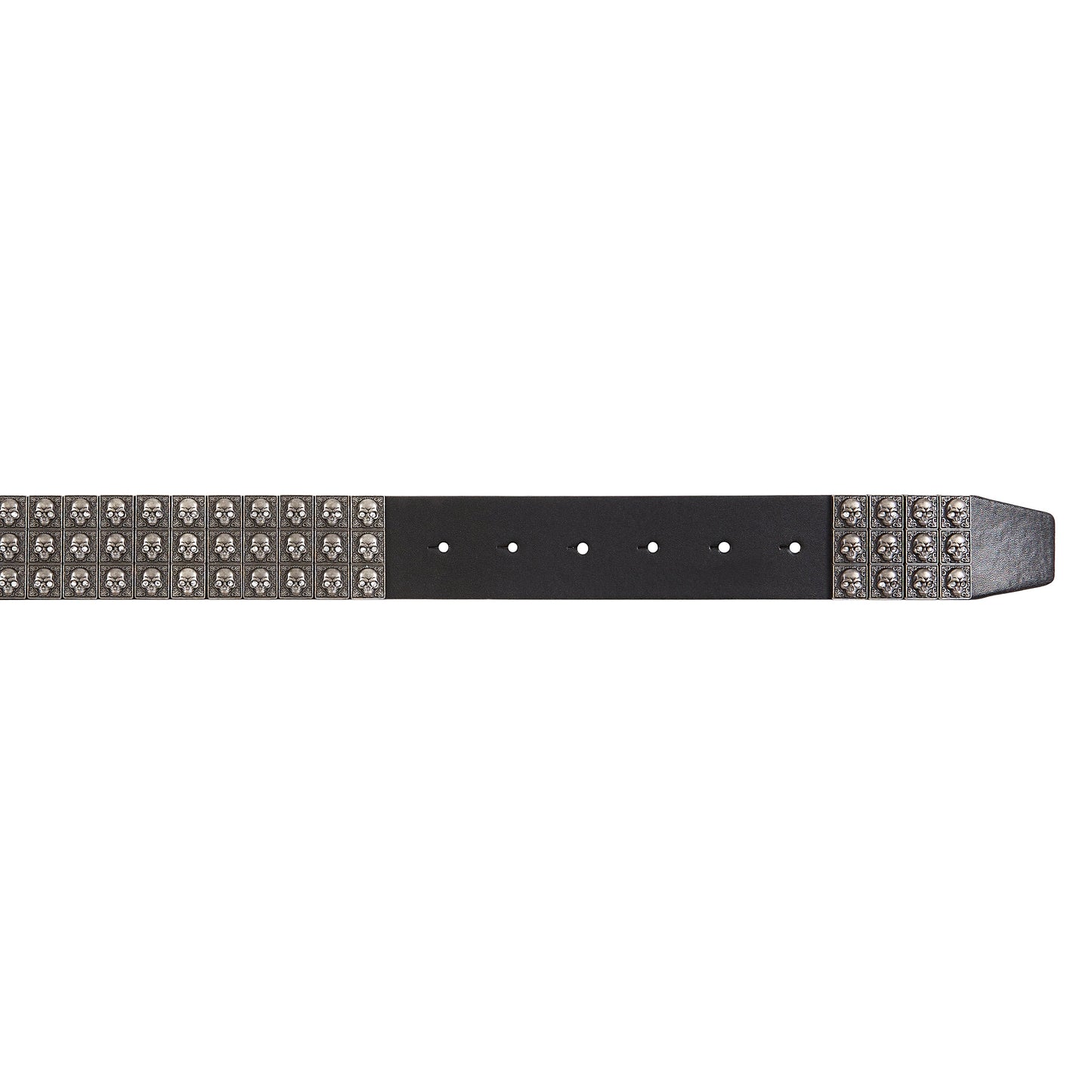 Chrome Skull Pile Belt