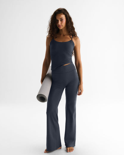 Flared Yoga Pants - Midnight Blue