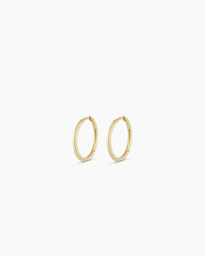 14K Gold Classic Huggies
