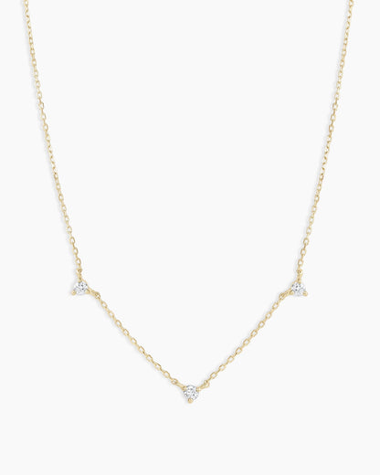 14K Diamond Eve Necklace