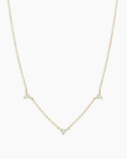 14K Diamond Eve Necklace