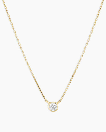 14K Classic Diamond Necklace