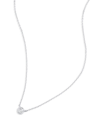 14K Classic Diamond Necklace